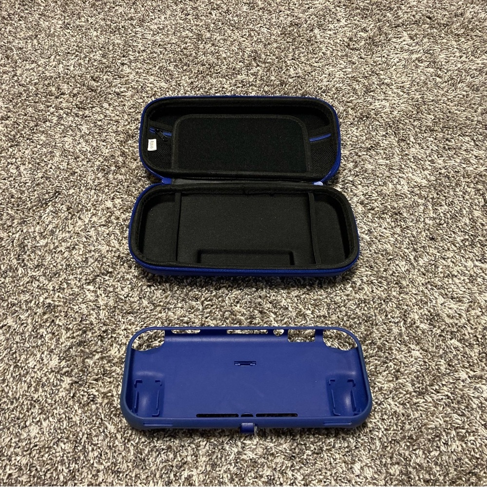 Blue Protective Gaming Case for nidindo switch lite